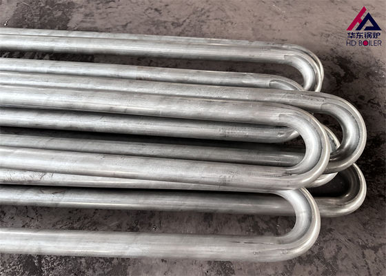 High Temperature Boiler Superheater Coils with 1 Year Warranty and Customized Tube Thickness